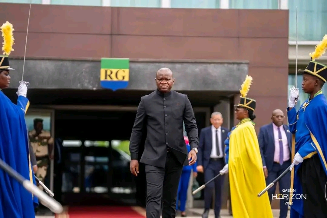 Le président Gabonais 