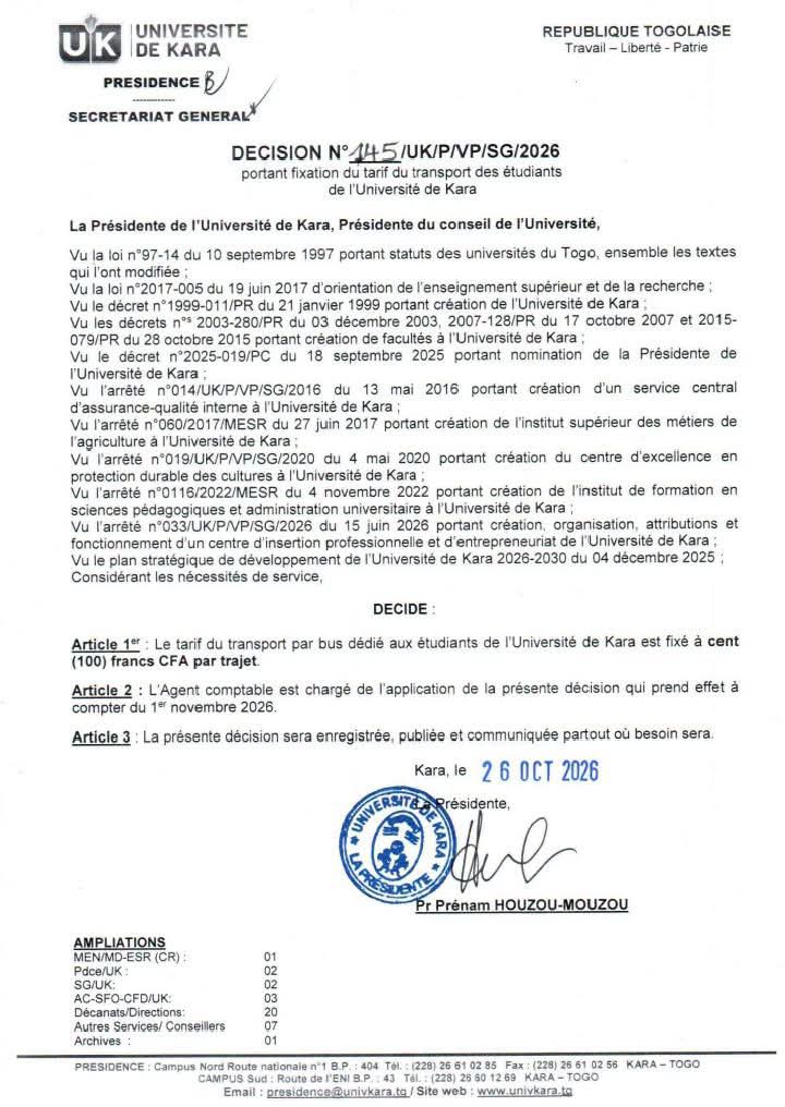Decision baisse prix bus UK